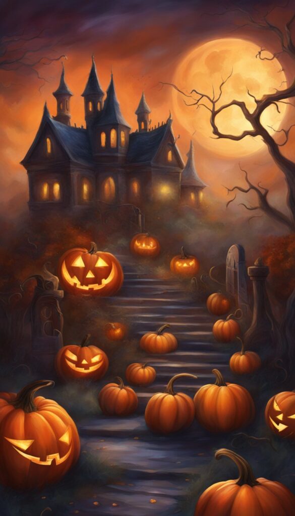 50 Halloween Pumpkins Wallpapers Backgrounds Illustrations Free