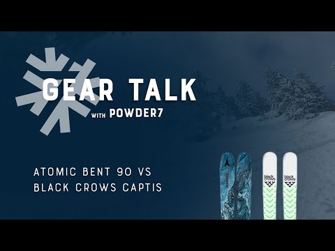 2022-2023 Atomic Bent 90 vs Black Crows Captis Ski Comparison | Powder7