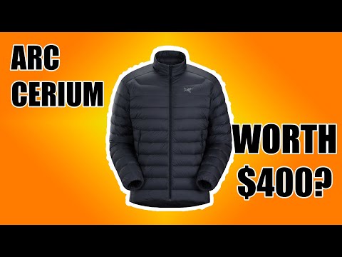 My FIRST thoughts on the Arc&#039;teryx Cerium Down Jacket (Hoodless)