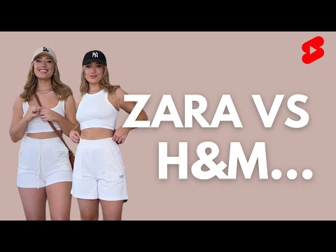 H&amp;M vs Zara… which would you choose? 👀🧡 #shorts