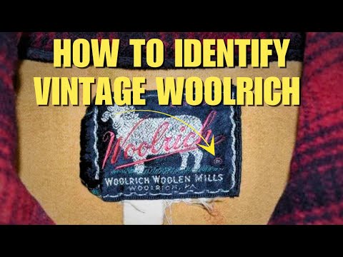 How To Tell If Woolrich Is Vintage