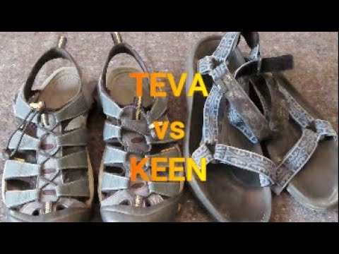 KEEN WATER SHOES vs TEVA SANDALS:PRODUCT REVIEW