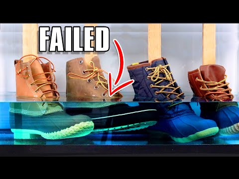 Not As Waterproof As You Think... LL Bean vs Sorel vs Sperry