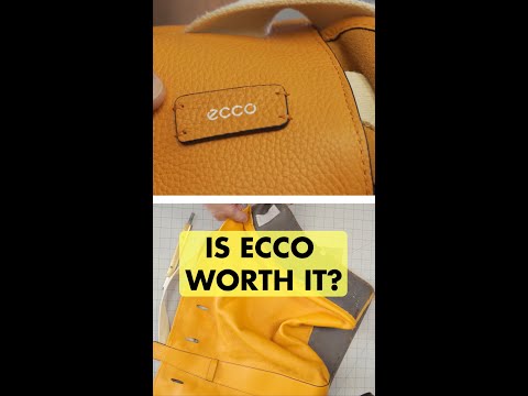 The Quality Is Not Surprising...ECCO Bag Review