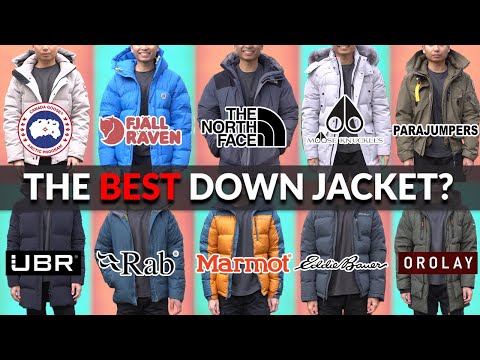 Which Brand Makes The BEST DOWN JACKET? (Warmth Test &amp; More!)