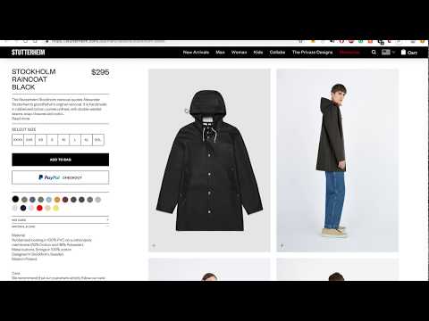 The Best Raincoat - Stutterheim Stockholm Review