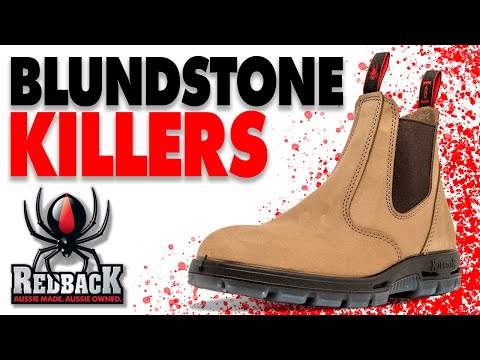 REDBACK - Most comfy boots EVER? - (CUT IN HALF) - Blundstone Killers