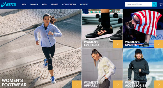 asics website