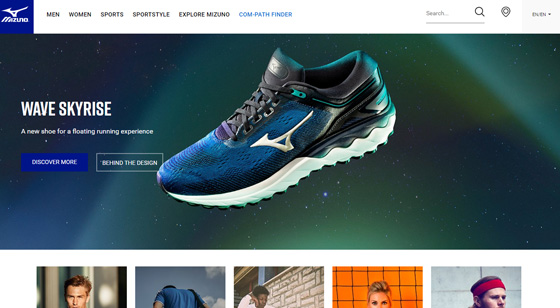 mizuno website