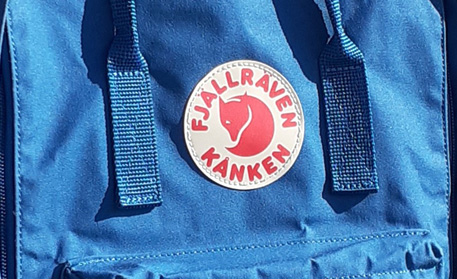 fjallraven logo kanken backpack