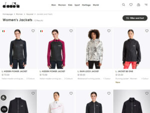 diadora official website