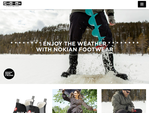 Nokian Footwear official website