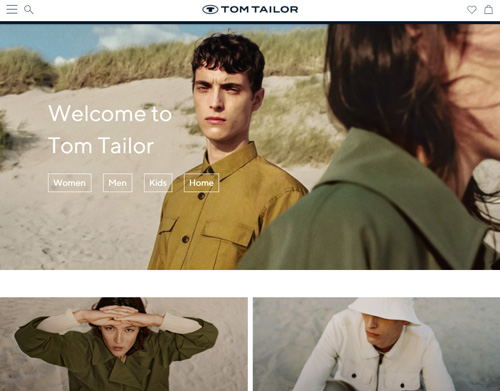 Tom Tailor official website