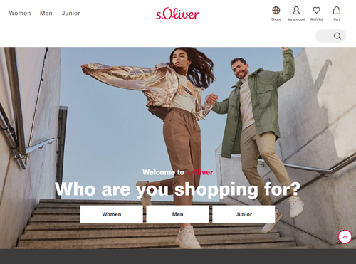 s Oliver official website