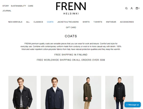 Frenn official website