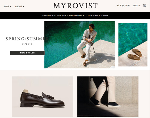 Myrqvist official website