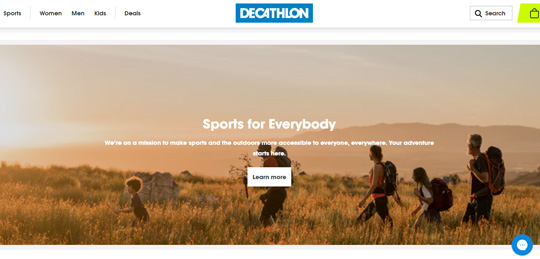 Decathlon official website