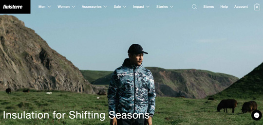 Finisterre official website