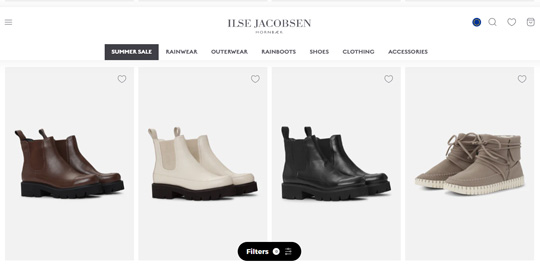 Ilse Jacobsen official website