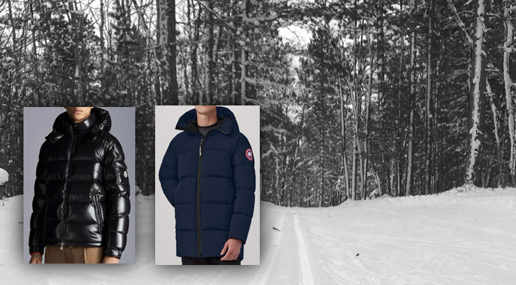 Canada Goose vs Moncler Jackets