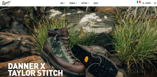 Danner official website