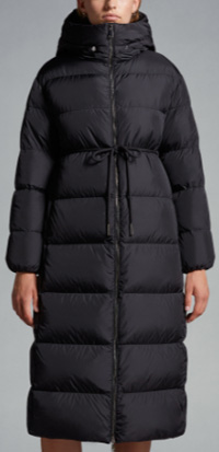 Moncler Womens Bondree Long Down Jacket