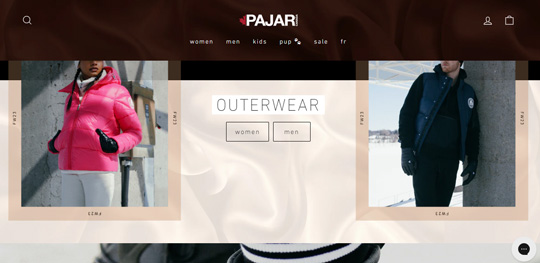 Pajar official website