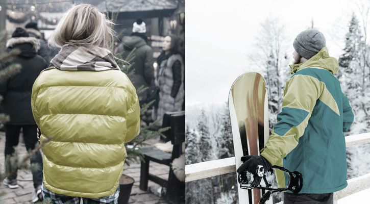 Synthetic Polyester vs Down Jacket