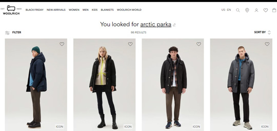 Woolrich Arctic parka collection