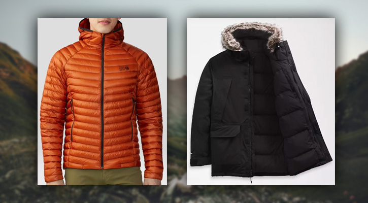 Mountain Hardwear vs The North Face outdoor gear comparison