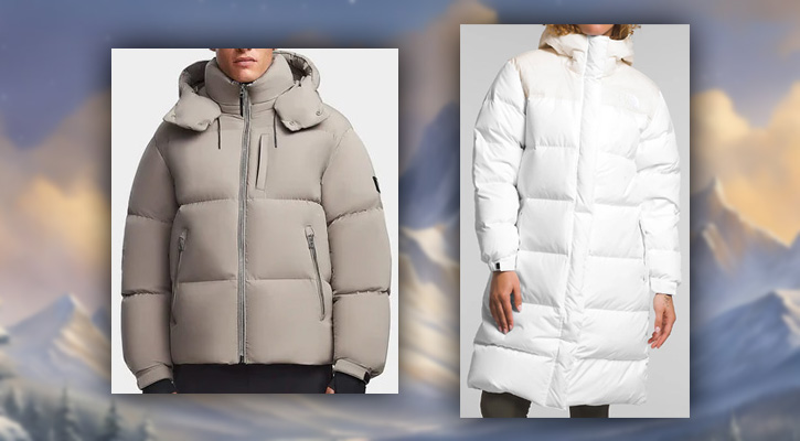 RUDSAK vs The North Face jackets comparison