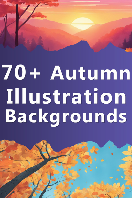autumn illustration backgrounds free