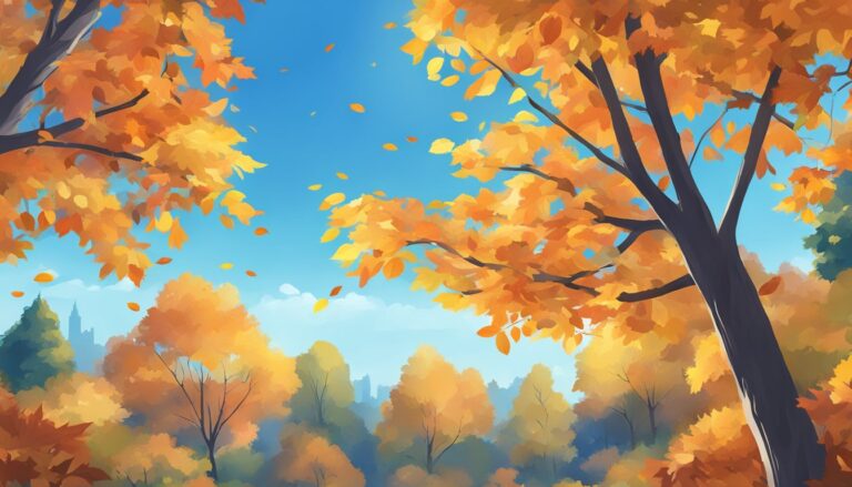 70+ Autumn Illustration Backgrounds (Free Download) - Trails and Freedom