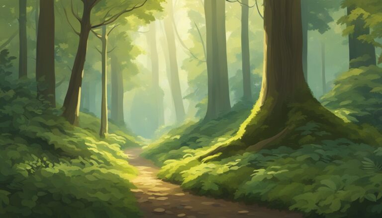 70+ Forest Illustration Backgrounds (Free Download) - Trails and Freedom