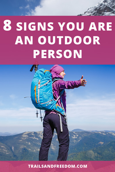signs you are an outdoor person