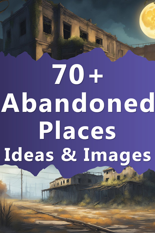 Abandoned Places Ideas Illustrations Backgrounds