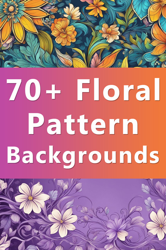 Floral Pattern Background Illustrations