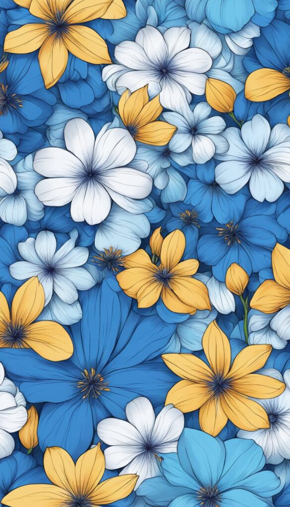 100+ Flowers Illustration Backgrounds (Free Download) - Trails and Freedom