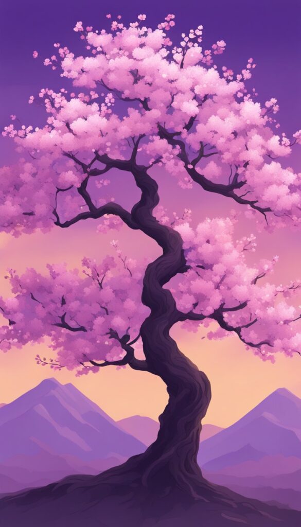 70+ Cherry Blossom Tree Background Illustrations (Free Download ...