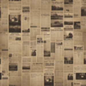 old newspaper paper texture blurred background