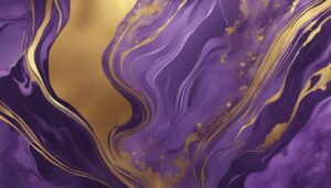 purple and gold marble texture aesthetic background illustration