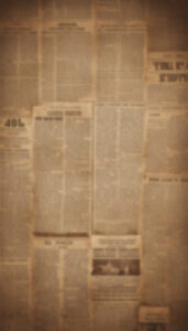 vintage newspaper aesthetic brown background