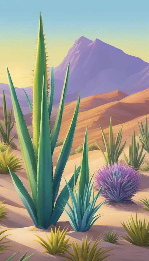 60+ Aloe Vera Plants Aesthetic Illustration Backgrounds (Free, High-Res ...