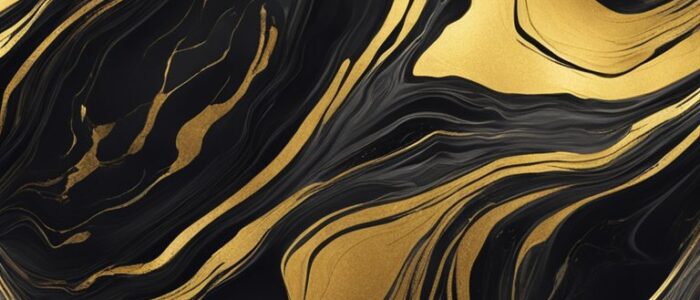 black and gold marble texture aesthetic illustration background 4