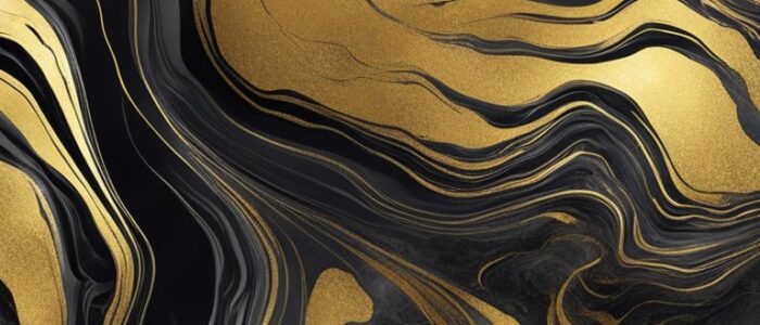 black and gold marble texture aesthetic illustration background 5