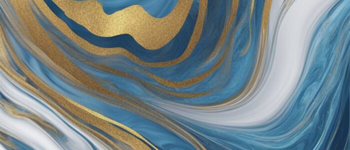 blue and gold marble texture aesthetic illustration background 5