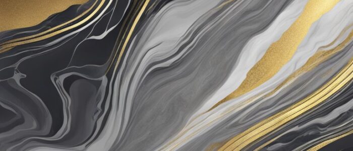 gold and grey marble texture aesthetic illustration background 3