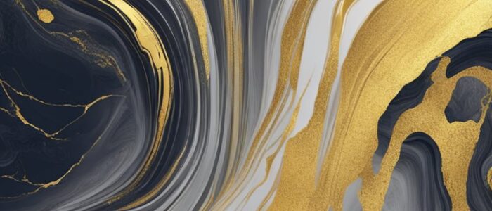 gold marble texture aesthetic illustration background 3