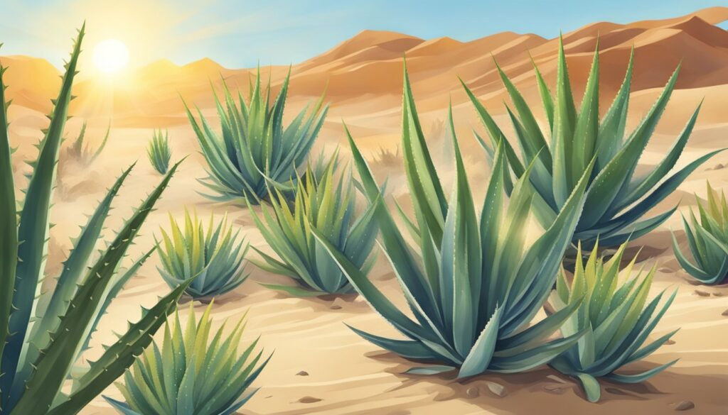 60+ Aloe Vera Plants Aesthetic Illustration Backgrounds (Free, High-Res ...