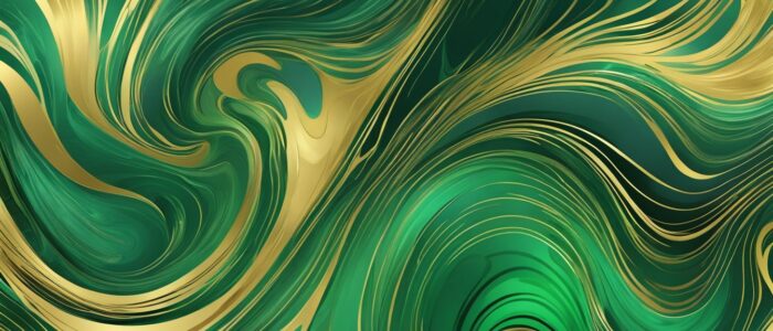 green and gold marble texture aesthetic illustration background 1